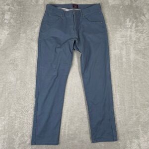 Untuckit Don Santiago Chino Pants Mens 32x30 Blue Straight Fit